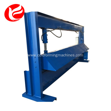 Hydraulic steel manual sheet metal shearing machine
